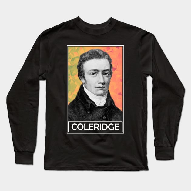 Samuel Taylor Coleridge Long Sleeve T-Shirt by TheLiterarian